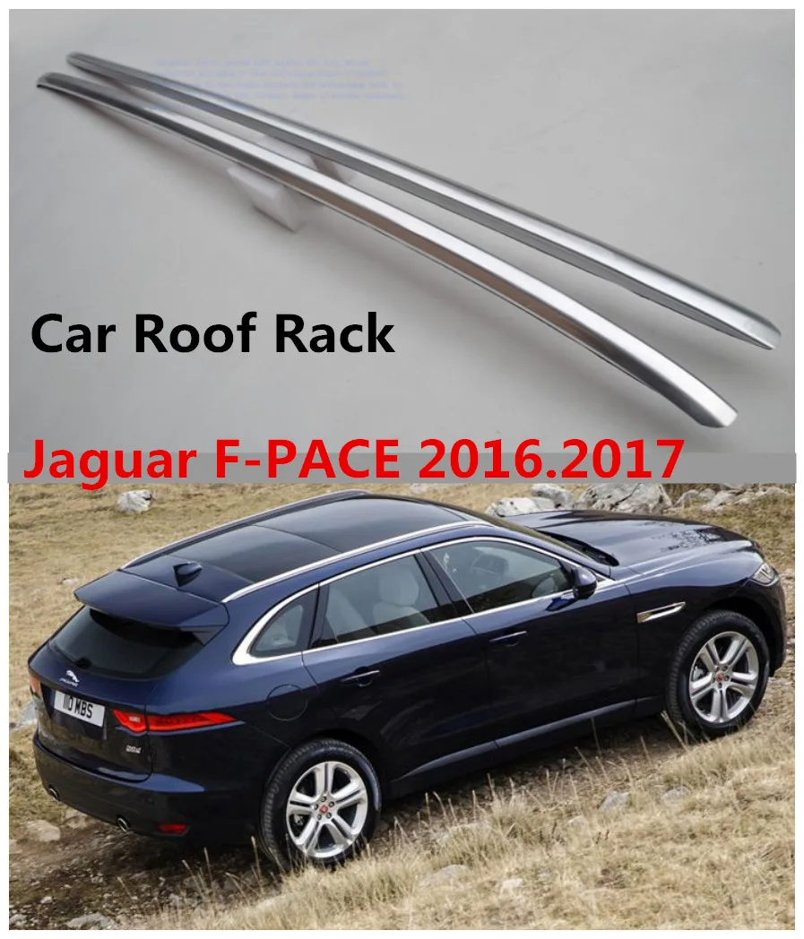 رفوف ل جاكوار F-PACE 2016.2017 الأمتعة سقف السيارة رف تركيب معجون الألومنيوم عالية الجودة ماركة جديدة اكسسوارات السيارات رفوف ل جاكوار F-PACE 2016.2017 الأمتعة سقف السيارة رف تركيب معجون الألومنيوم عالية الجودة ماركة جديدة اكسسوارات السيارات