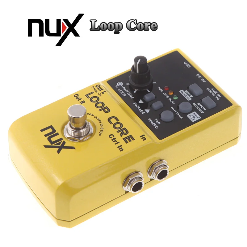 

NUX Loop Core Guitar Electric Effect Pedal Durable Guitarra Effect Pedal 6 Hours Recording Time High Quality Guitar Parts