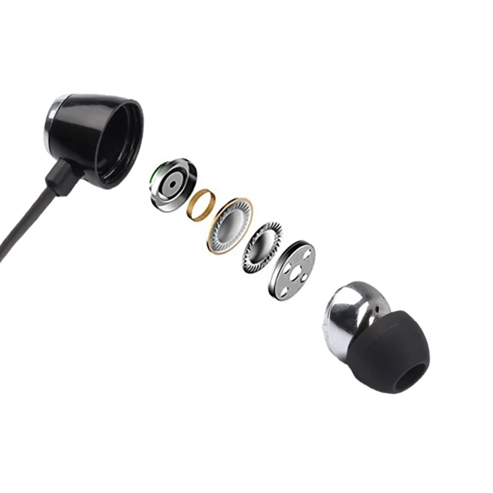 in-ear headphones EJ-01001-BK interior structure