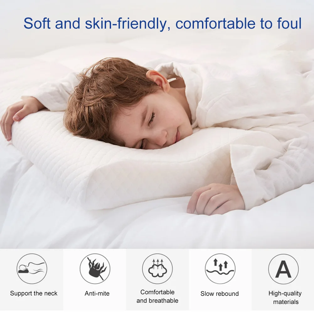 Sandwich Pillow Adjustable Memory Foam Pillow Sleeping Cervical