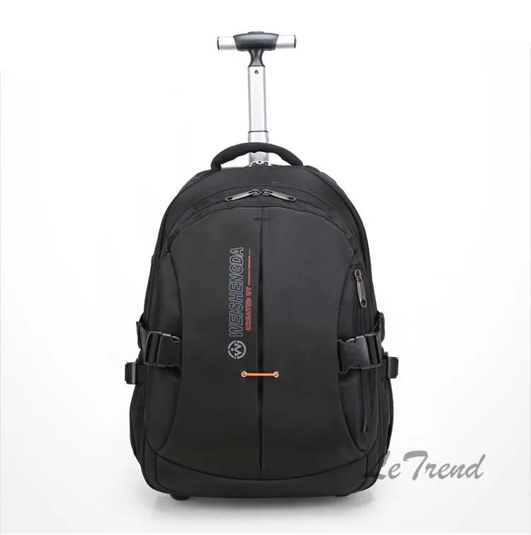 LeTrend Бизнес Оксфорд Дорожная сумка чемодан на колёсиках сумка для ноутбука Многофункциональные чемоданы Колеса Кабина сумки на плечо мужской рюкзак