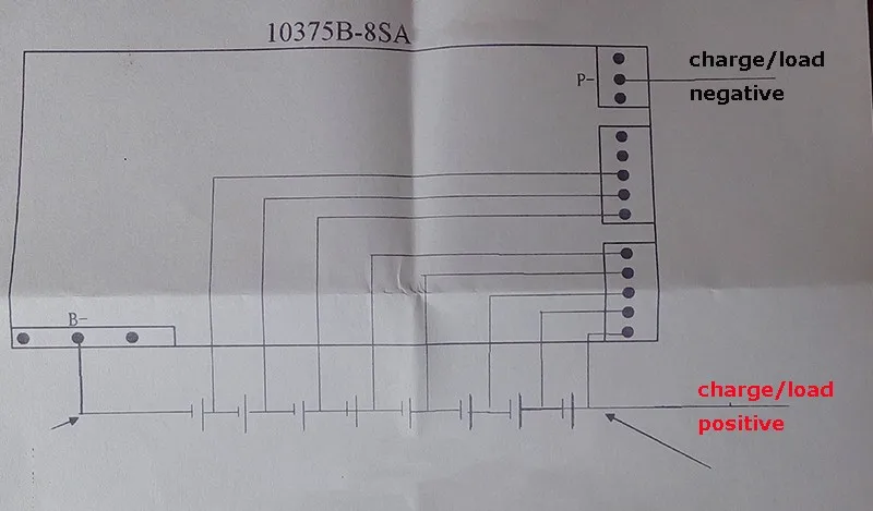 8S 60A LiFePO4 BMS/PCM/PCB плата защиты батареи для 8 пакетов 18650 батареи с балансом