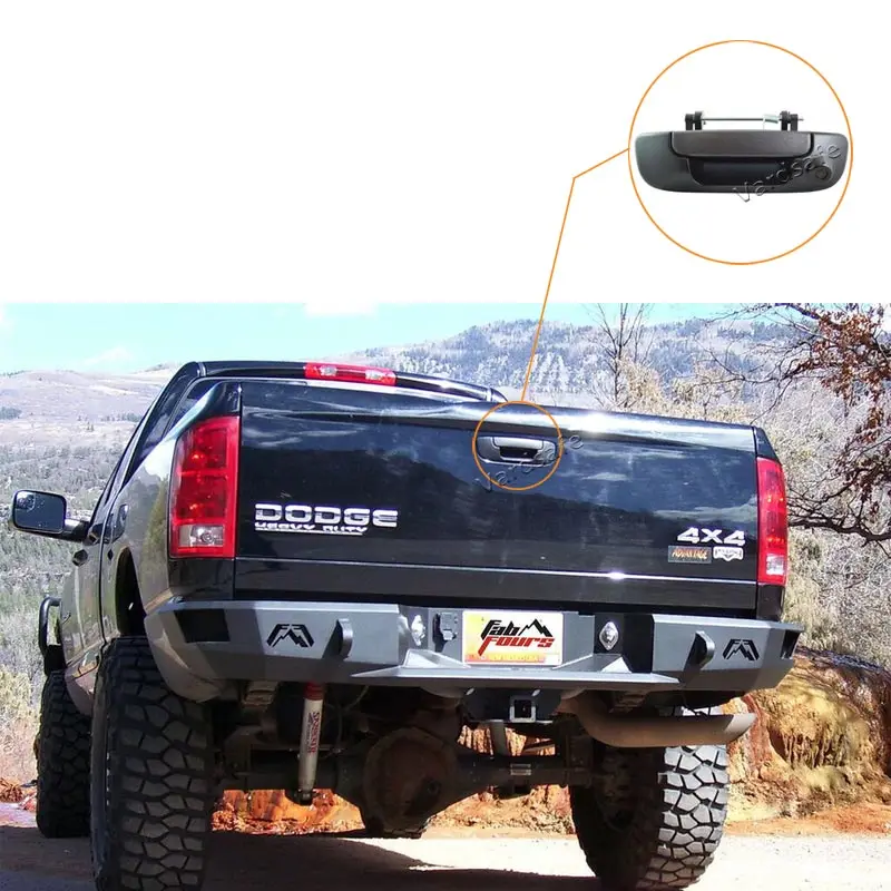 Vardsafe VS206R  tailgate handle rear view backup camera installation guide for dodge ram 1500 2500 3500
