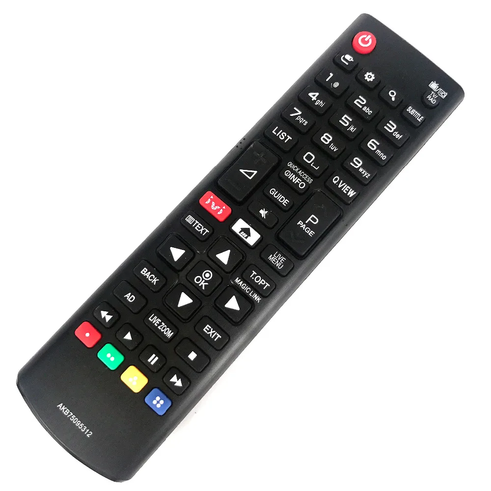 Новый пульт дистанционного управления AKB75095312 для ЖК телевизора LG с IVI