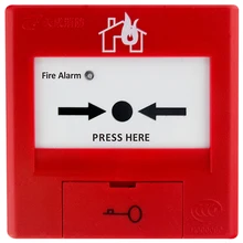 Внутренняя безопасность TCSB5204 ручная точка вызова работа с TC противопожарная сигнализация Адресуемая кнопка