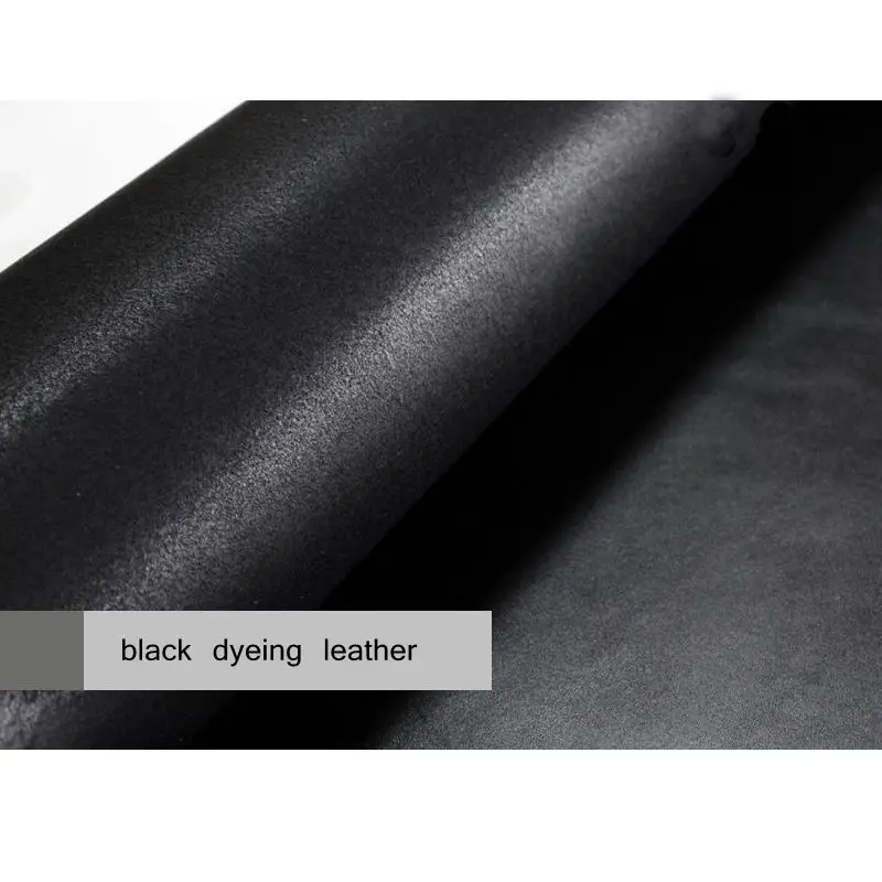 

DIY hand-made leather The first layer of leather wax black tanned leather Leather skin 2.0mm can be thinned