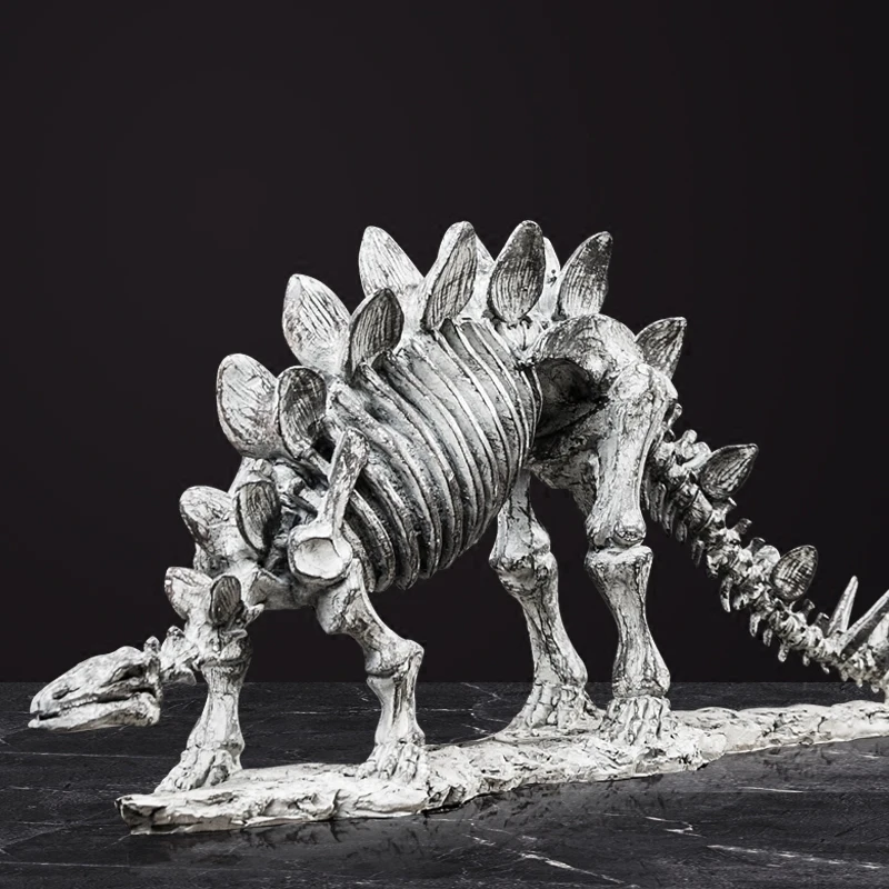 

Big Size 51*21*11 Shabby Chic Resin Statue Dinosaur Fossil Home Decoration Accessories for Living Room Gift For Boyfriend Kid