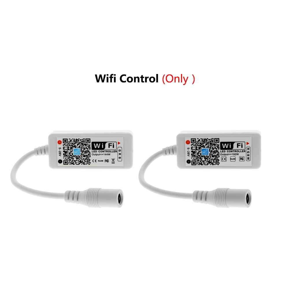 Wifi RGB/RGBW светодиодный контроллер Мини DC12V с RF 21Key/IR 24Key пульт дистанционного управления для RGB/RGBW светодиодные ленты