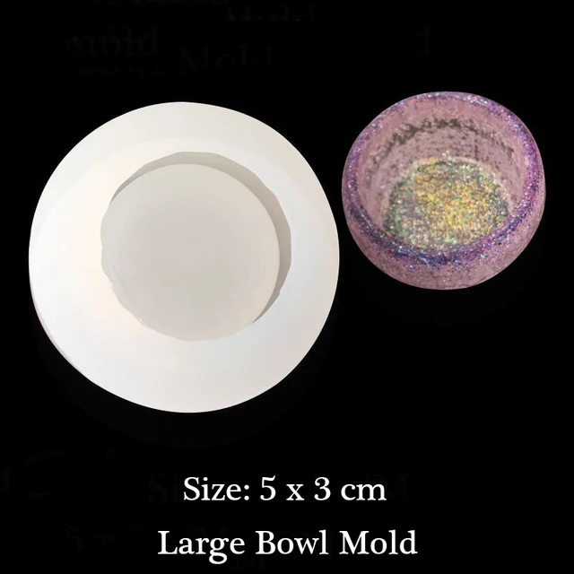 New Silicon Resin Casting Small Bowl/Large Bowl/Plate Mold DIY Craft