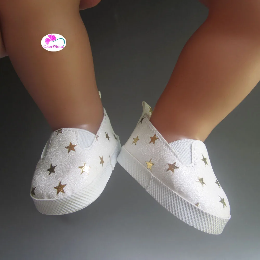 Variety of fashion sports boots shoes for font b dolls b font fits 43 cm Zapf
