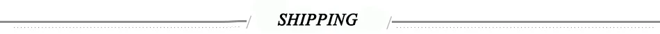 shipping