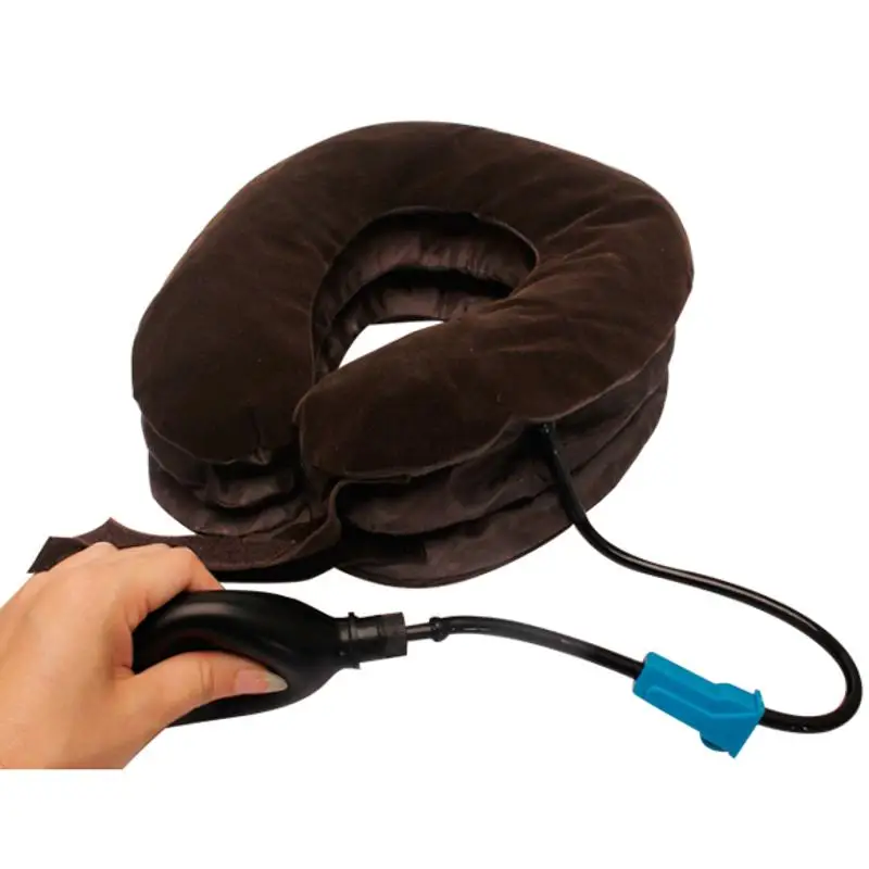 Надувной воздушный шейный массаж шеи мягкий бандаж устройство головная боль голова спина плечо Шея Боль Здоровье Уход