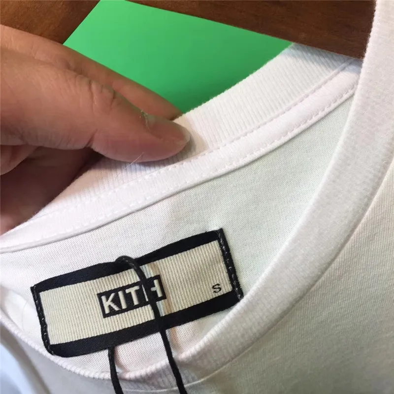 2019 футболка BOX KITH для мужчин и женщин 1:1 лучшее качество Kith классический летний