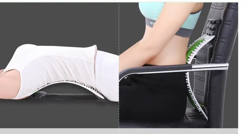 Magic Acupuncture Moxibustion Back Massage Fitness Equipment Relax Mate Stretcher Lumbar Support Spine Pain Relief Chiropractic Magic Acupuncture Moxibustion Back Massage Fitness Equipment Relax Mate Stretcher Lumbar Support Spine Pain Relief Chiropractic