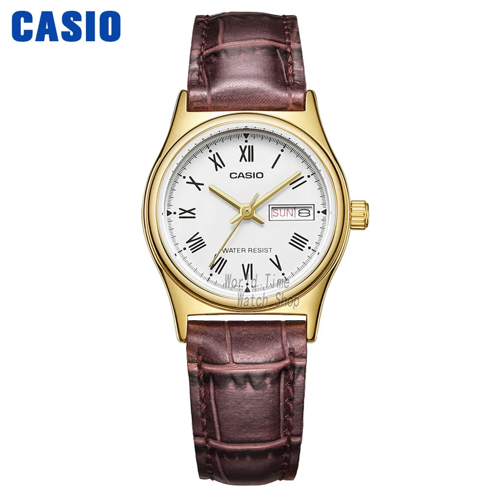 Casio watch Simple fashion sports comfortable student watch LTP-V002D-7A LTP-V006D-1B LTP-V006D-2B LTP-V006D-4B LTP-V006D-7B casio ltp v005g 1b