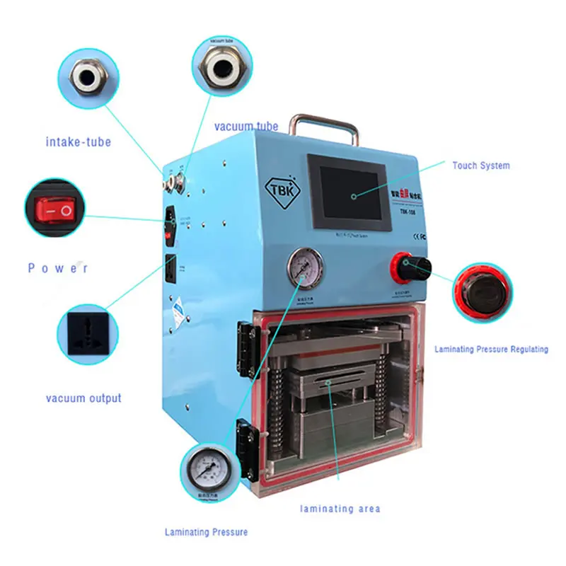 TBK-108 desktop 3 in 1 multi-functions Layer OCA