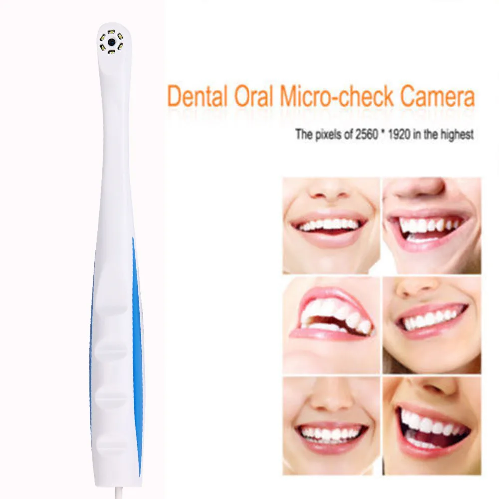 Профессиональная машина для чистки зубов мини стоматологическая машина 8MP USB 2,0 6-светодиодный стоматологический интраоральный эндоскоп полости рта цифровой микро-проверить Камера