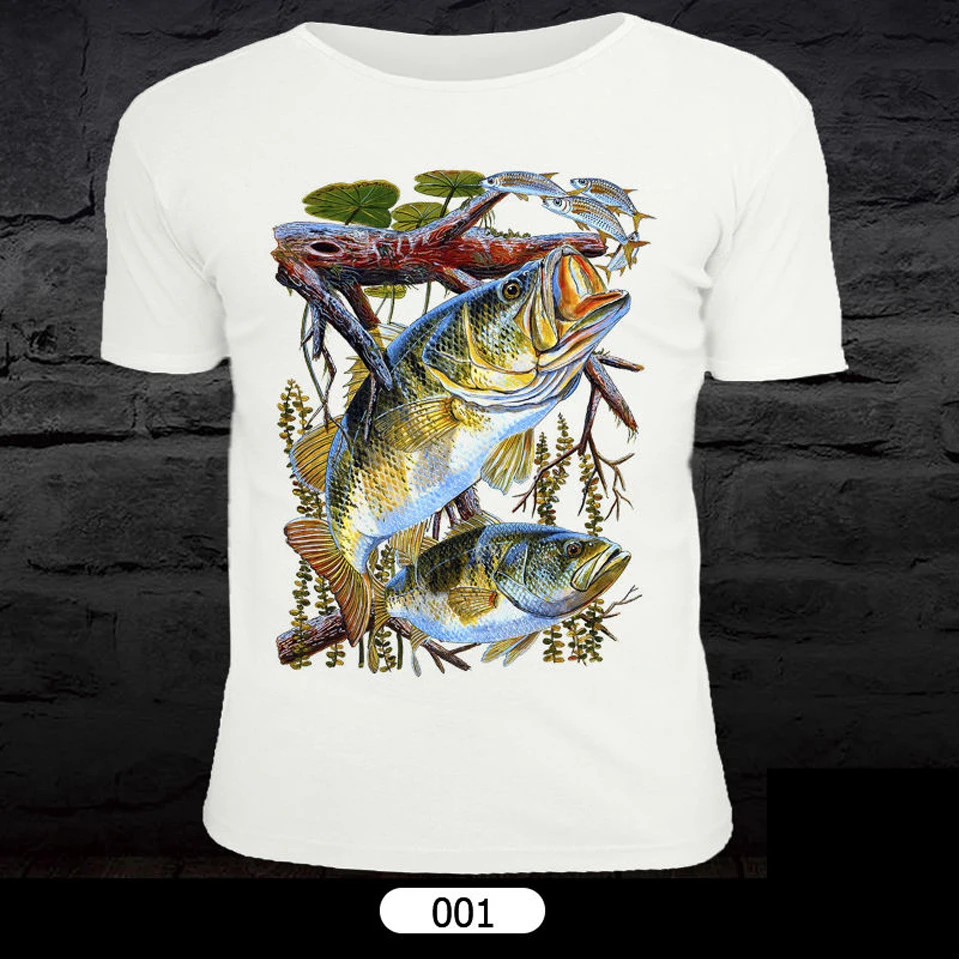 Maximumcatch mouche pêche T-Shirt manches courtes vêtements de sport unisexe vêtements motif poisson