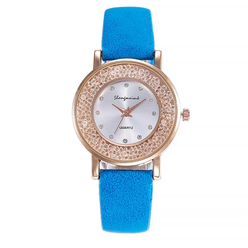 NEW women's watches brand luxury fashion ladies watch Crystal Analog Quartz Wrist Watch Bracelet clock relogio feminino Y12 (1)