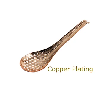 Copper Plating Молекулярный миксолог щелевая барная ложка сферификация ложка - Цвет: Copper Plating