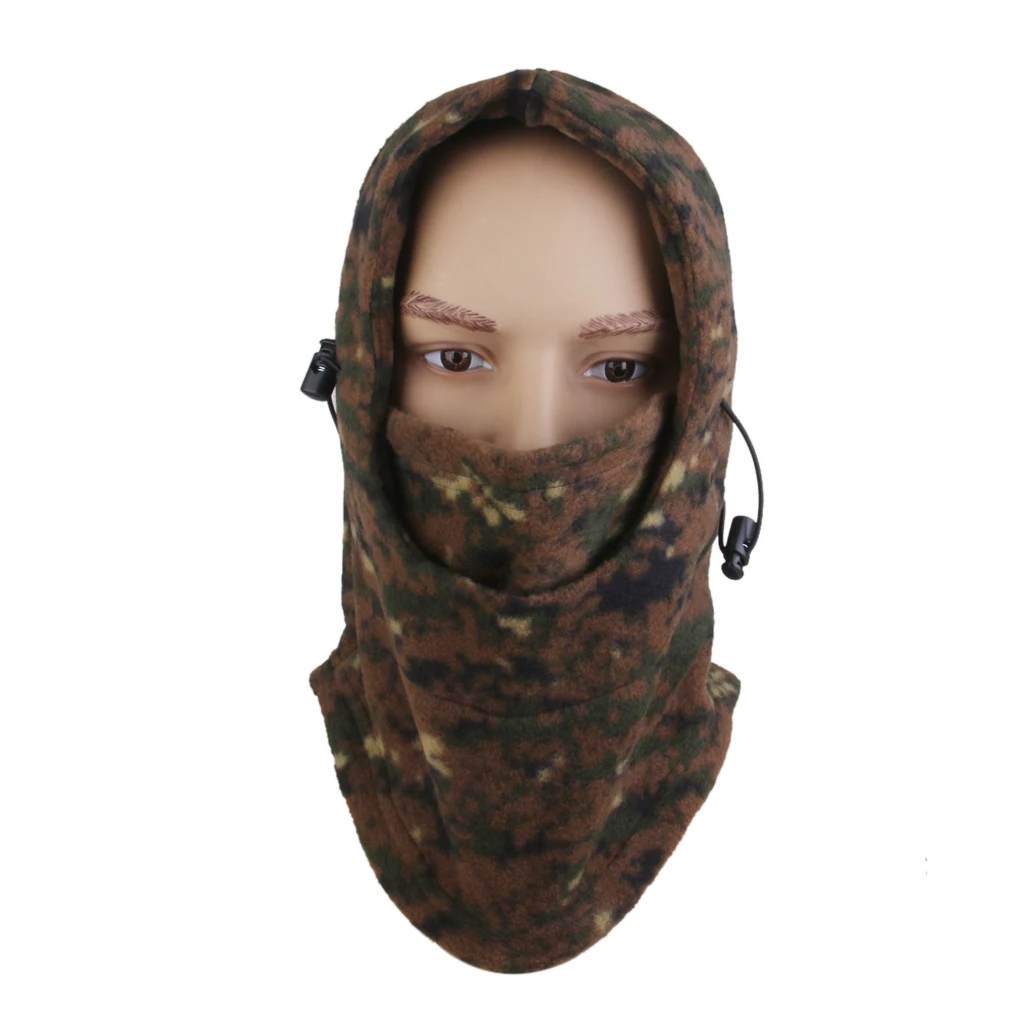 High Quality Mask Hunting Accessories Winter Warm Double layer Fleece ...