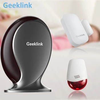 

Geeklink Smart Home Domotica Host Door Sensor Sound Alarm Compatible with Alexa Google Home Remote Control Android IOS