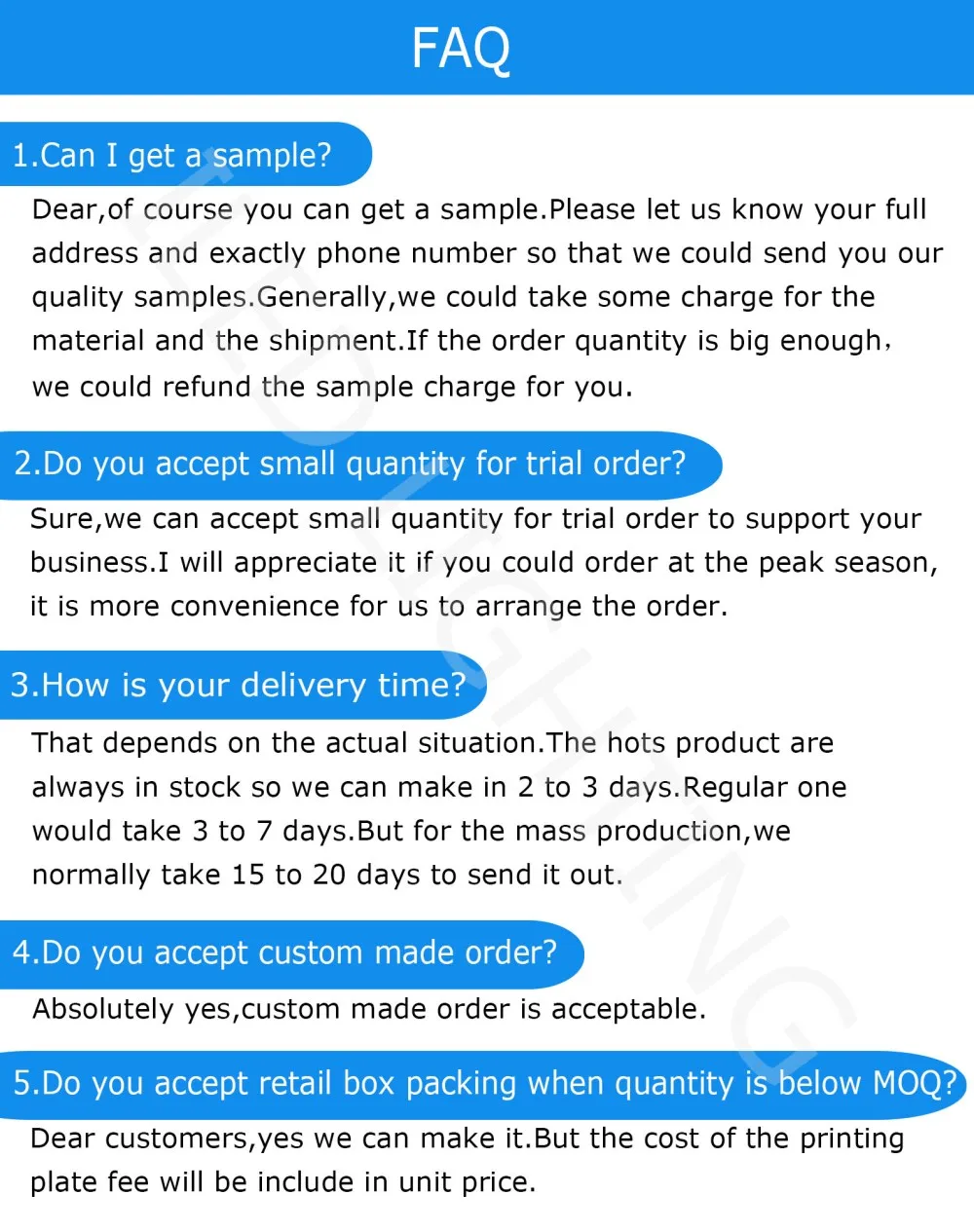 FAQ