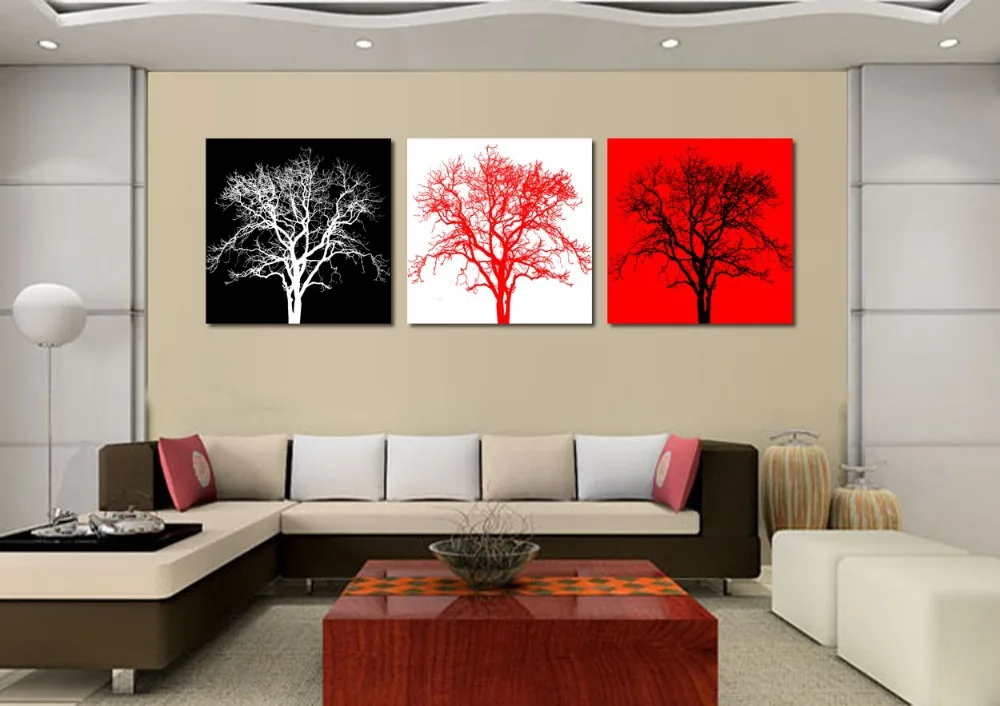 Office Wall Paintings Dolce Far Niente By Ohn Singer Sargent Very Abstract Three Tree Painting With Diffe Color Background Oil Decorative Home Office Kitchen