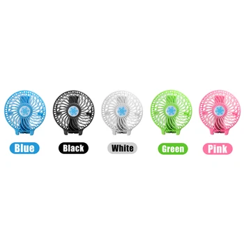 

1PC Mini Portable Hand-held Desk Fan Air Cooler Operated Notebook Laptop USB Rechargeable Foldable Fans Desk Sets