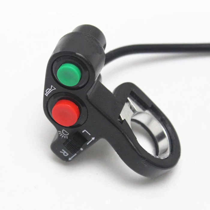 Motorcycle Waterproof Headlight Fog Spotlight 12V ON/OFF Switch 22mm