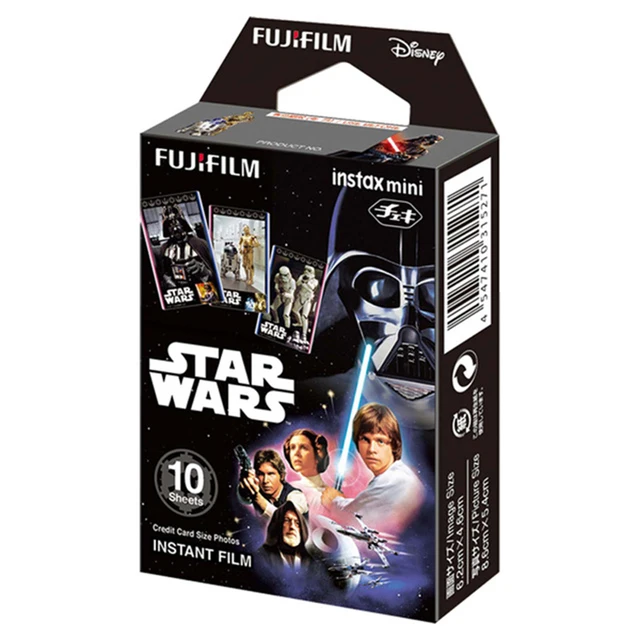 Original Star Wars 10pcs Fujifilm Instax Mini 8 Film Fuji