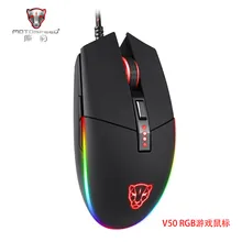 Motospeed V50 Беспроводная usb-мышь 2000 dpi Регулируемый приемник оптическая компьютерная мышь 2,4 ГГц эргономичная мышь для ноутбука ПК мышь