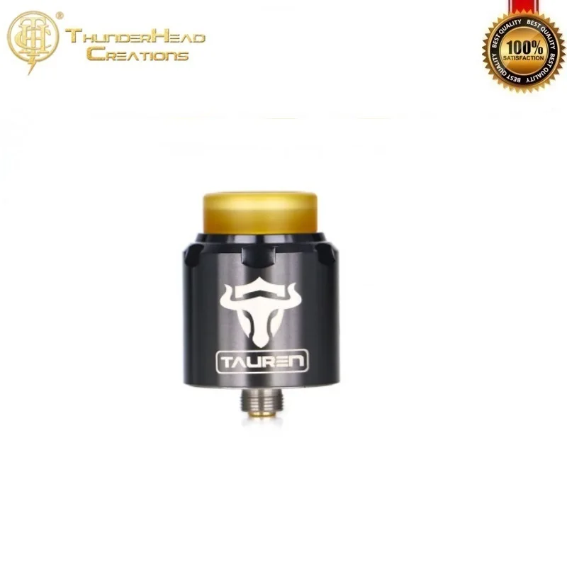 Оригинальные ThunderHead Creations THC Tauren RDA Tank с обычным позолоченным 510 Pin и BF для Vape Hellvape