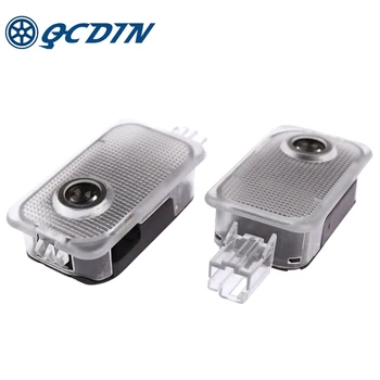 

QCDIN 2PCS For Subaru LED Car Logo Door Lights Logo Projector Light for Subaru FORESTER BRZ OUTBACK XV LEGACY IMPREZA