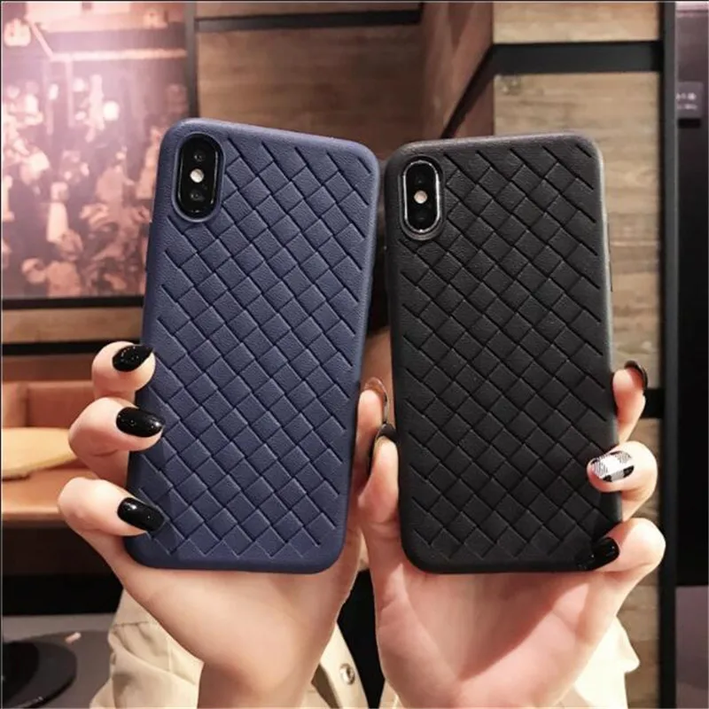 

Ultra Thin Phone Cases For iPhone 6S 6 7 8 Plus XS Max Cover Leather Skin Soft TPU Silicone Case For iPhone XR X Shell