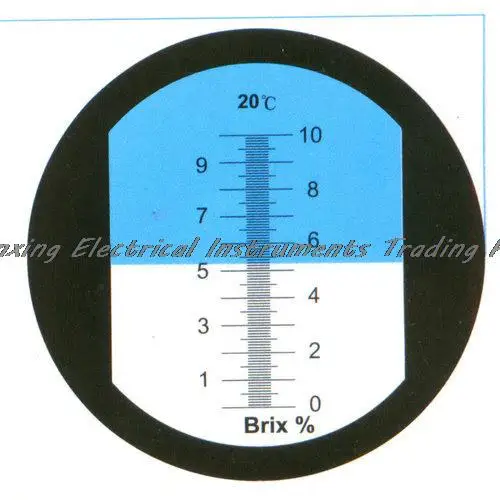 Быстрое прибытие LB10T Портативный рефрактометр brix сладость измеритель концентрации с Диапазон измерения 0~ 10