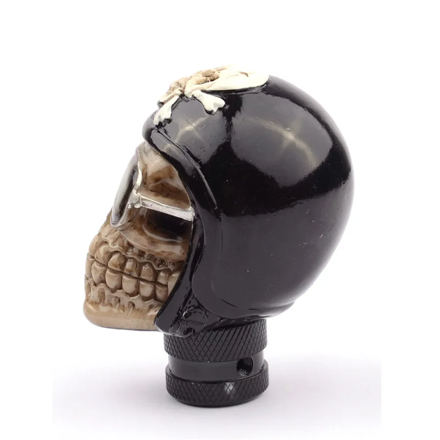 Negro pirata cráneo automática Manual De cambio De engranaje De perillas estilo De coche Kia Manual para Nissan Palanca Universal Palanca De Cambios Negro pirata cráneo automática Manual De cambio De engranaje De perillas estilo De coche Kia Manual para Nissan Palanca Universal Palanca De Cambios