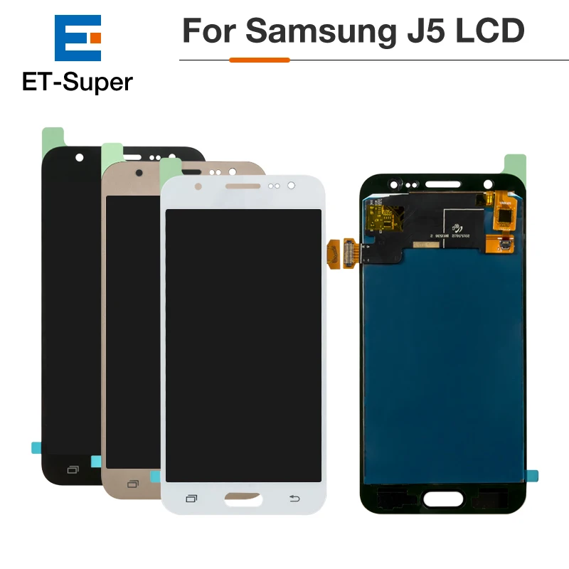 

10Pcs/Lot Free DHL For Samsung Galaxy J5 J500FN J500M 2015 LCD Display Touch Screen Digitizer Assembly Brightness Adjustable AAA