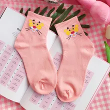 Японский Kawaii для женщин животные Мультяшные носки без пятки женские и женские