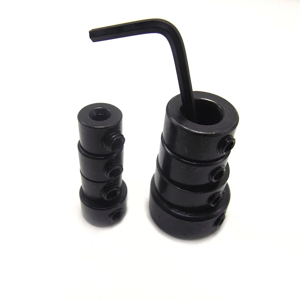 7pcs Drill Chuck Drill Holes Drill Depth Stop Collars Dowels Shaft Chuck with Hex Wrench Consistent Drilling Dremel Rotary Tools