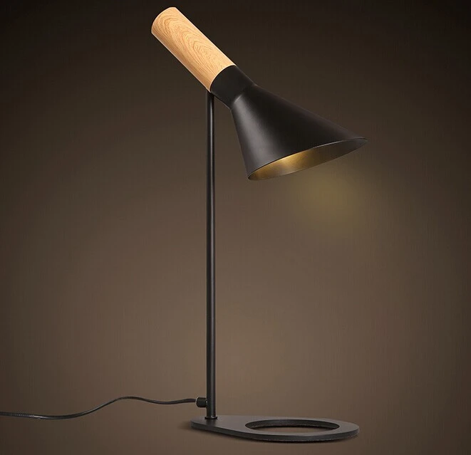 Moderne Schreibtischlampe Leselampe Mit Holz Muster Arne Jacobsen Tischbeleuchtung Danemark Design Schwarz Weiss Holzmaserung Studie Desk Light Reading Desk Lamplight Desk Lamp Aliexpress