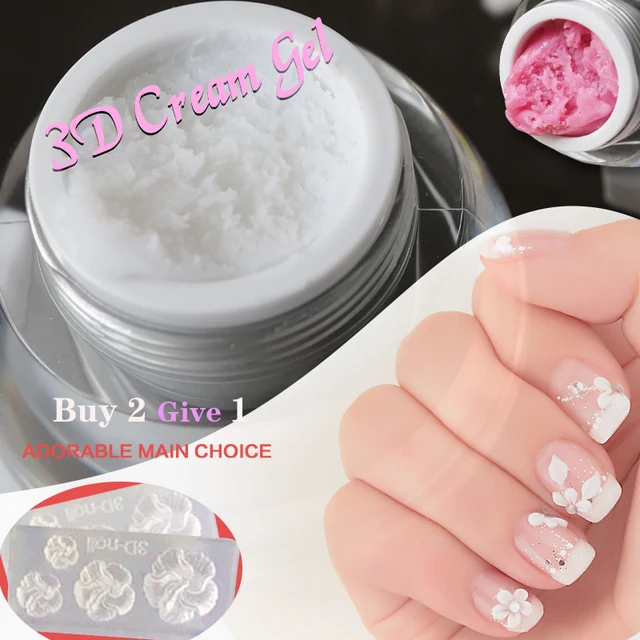 4d Carving Nail Gel Builder Art Uv Polish Rubber 4d Carving Nail Gel Builder Art Uv Polish Rubber Molding