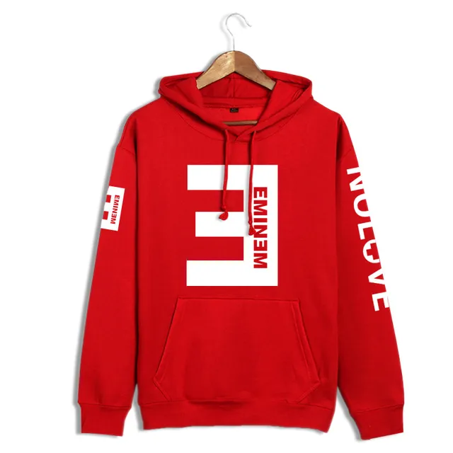 2018 Mens Eminem Hoodies Hip Hop Hooded Sweatshirts Men Streetwear ...