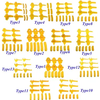 

12Pcs/Set Tyre Nylon Mount Demount Machine Accessories Head Insert Rim Protector Tyre Changer Rim Protectors Yellow