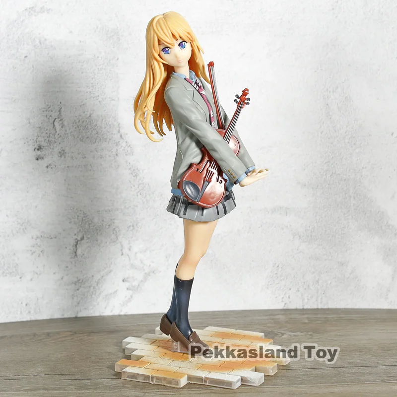 

Anime Your Lie in April Shigatsu wa Kimi no Uso Miyazono Kaori PVC Figure Collectible Model Toy