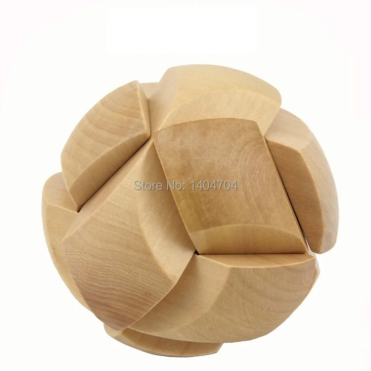 round wooden puzzle