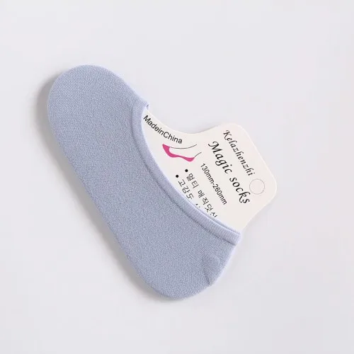 Летние ультратонкие яркие женские носки, бархатные невидимые сетчатые носки, короткие женские носки, 10 пар/лот = 20 штук - Цвет: blueK