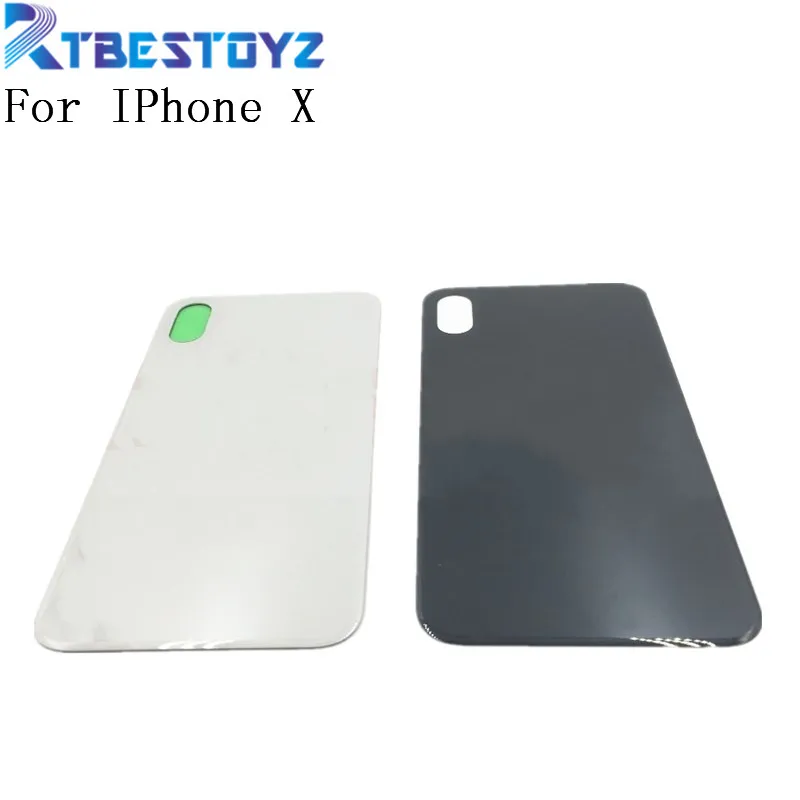 Задняя крышка батарейного отсека для iPhone X + клейкая наклейка | Мобильные телефоны