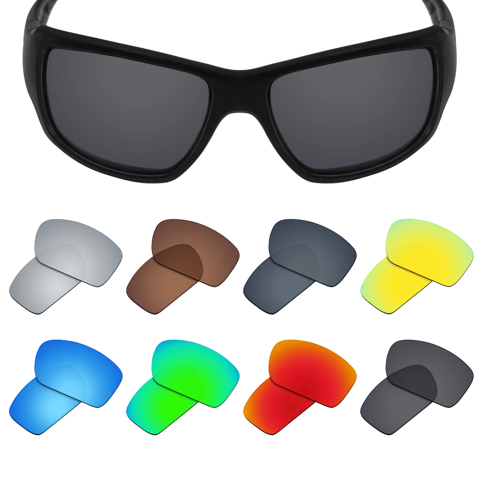 

SmartVLT Performance Polarized Replacement Lenses for Oakley Big Taco Sunglasses - Multiple Options