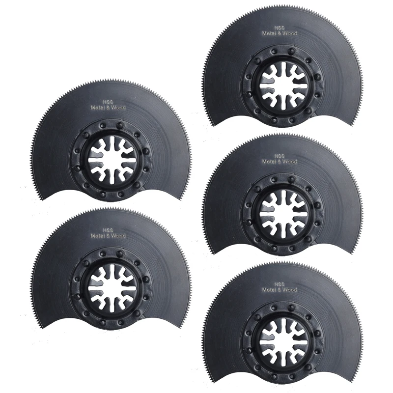 

Black Oscillating Tool Plastic Plasterboard Cutter Set For Fein Multimaster Makita Replacement 5pcs Accessories